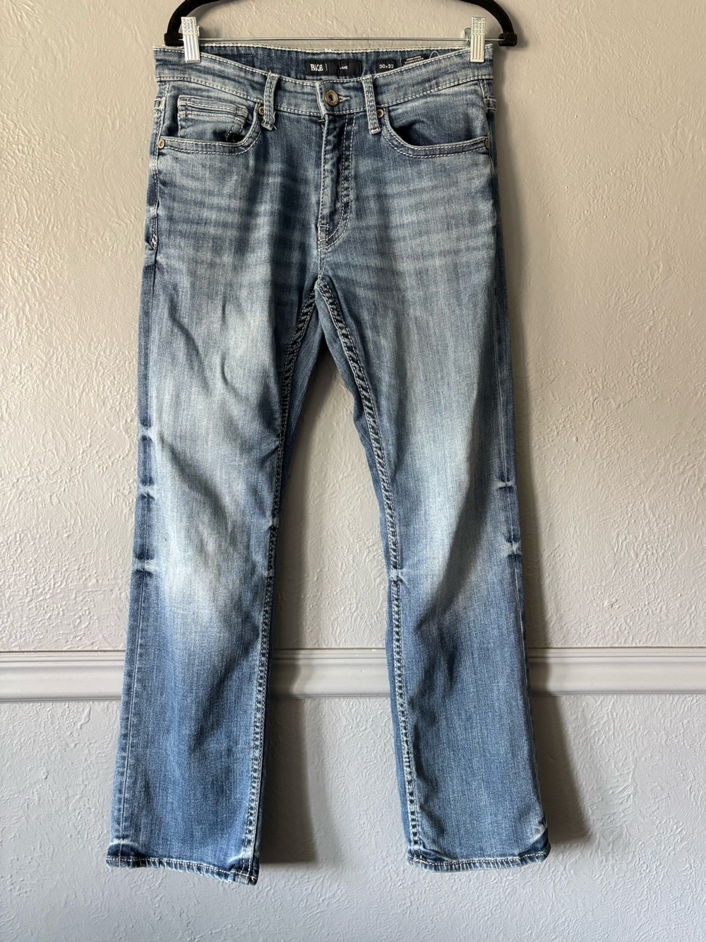 BKE Jake Straight Leg Jeans Light Wash Size 30x32